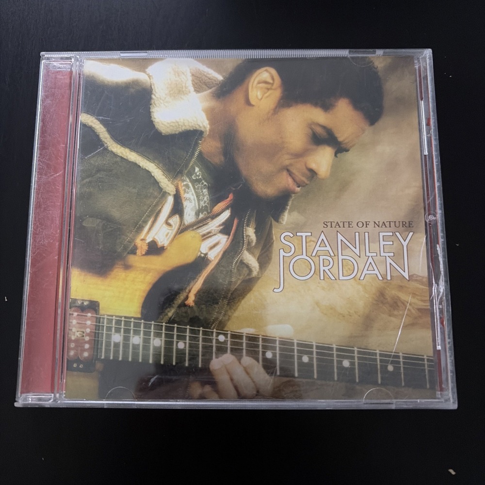 Stanley Jordan State Of Nature CD Guitar Piano Rock Music Album